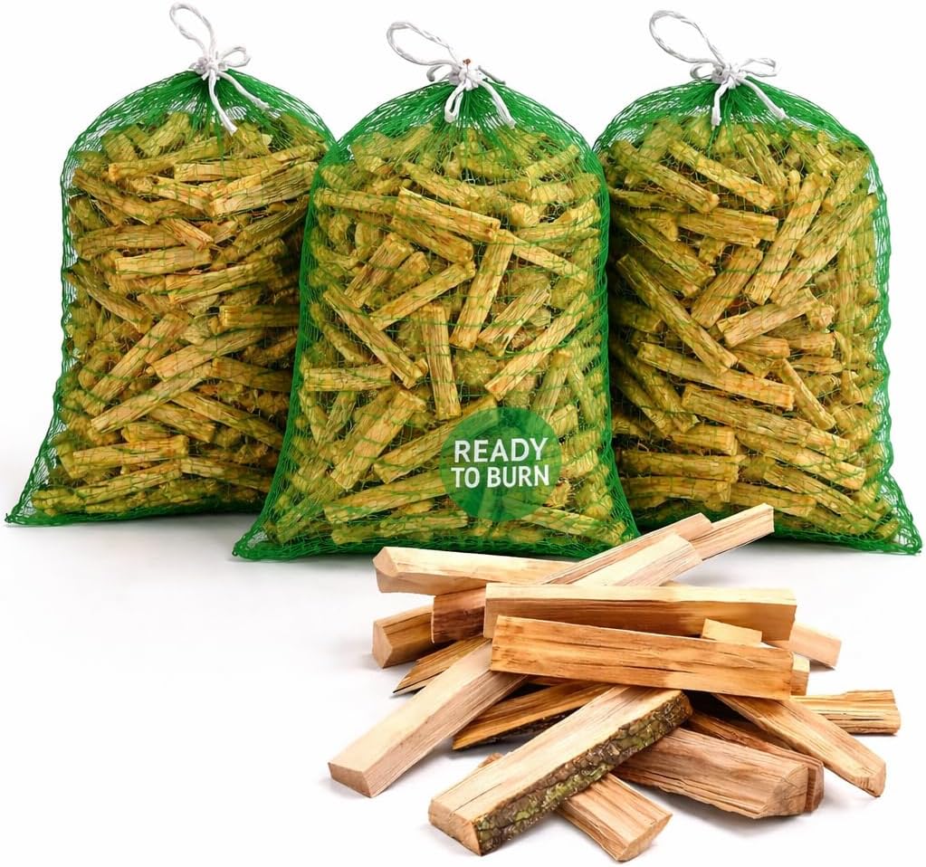 Kiln Dried Kindling Wood for Wood Burners & Fire Pits - FSC Certified Natural Firewood Sticks