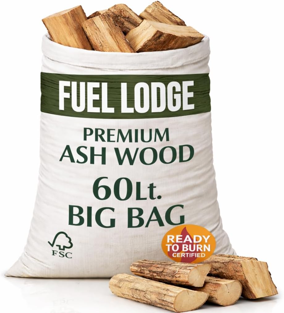 logs for wood burner; kiln dried hardwood logs; ash wood; instant burning firewood