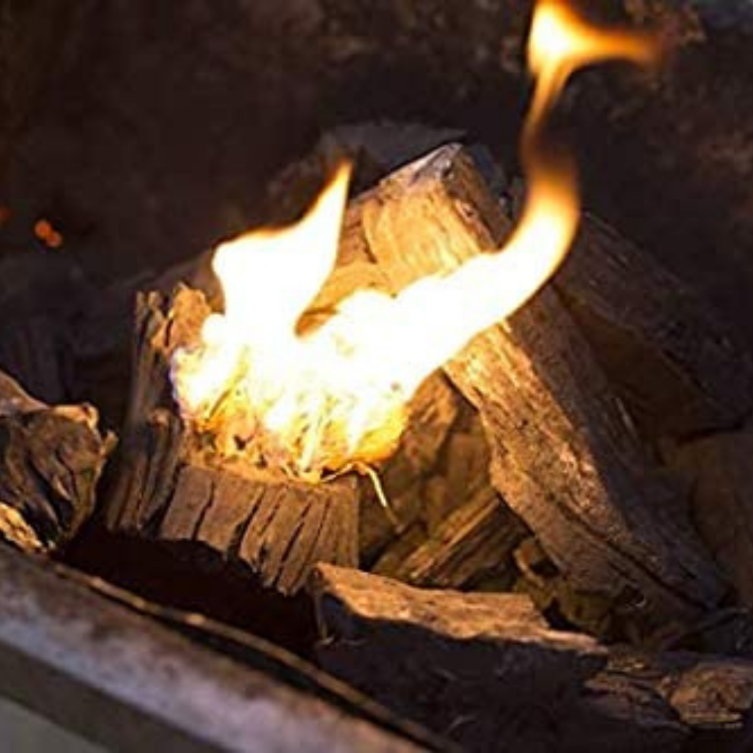Pine Wood Wool Fire Lighters for Wood Burners, BBQ Lighter, Pizza Ovens, Open Fires -  Long Burning Quick Light Fire Starter - Eco 100% FSC Certified
